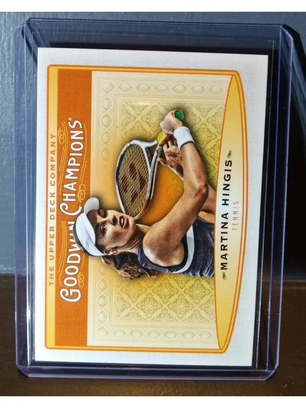 2019 Upper Deck Goodwin Champions Martina Hingis #55 Tennis Card
